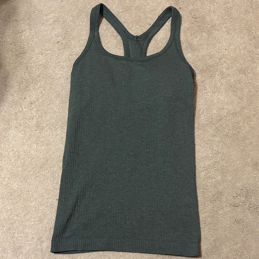 lululemon athletica Charcoal Tank Top
